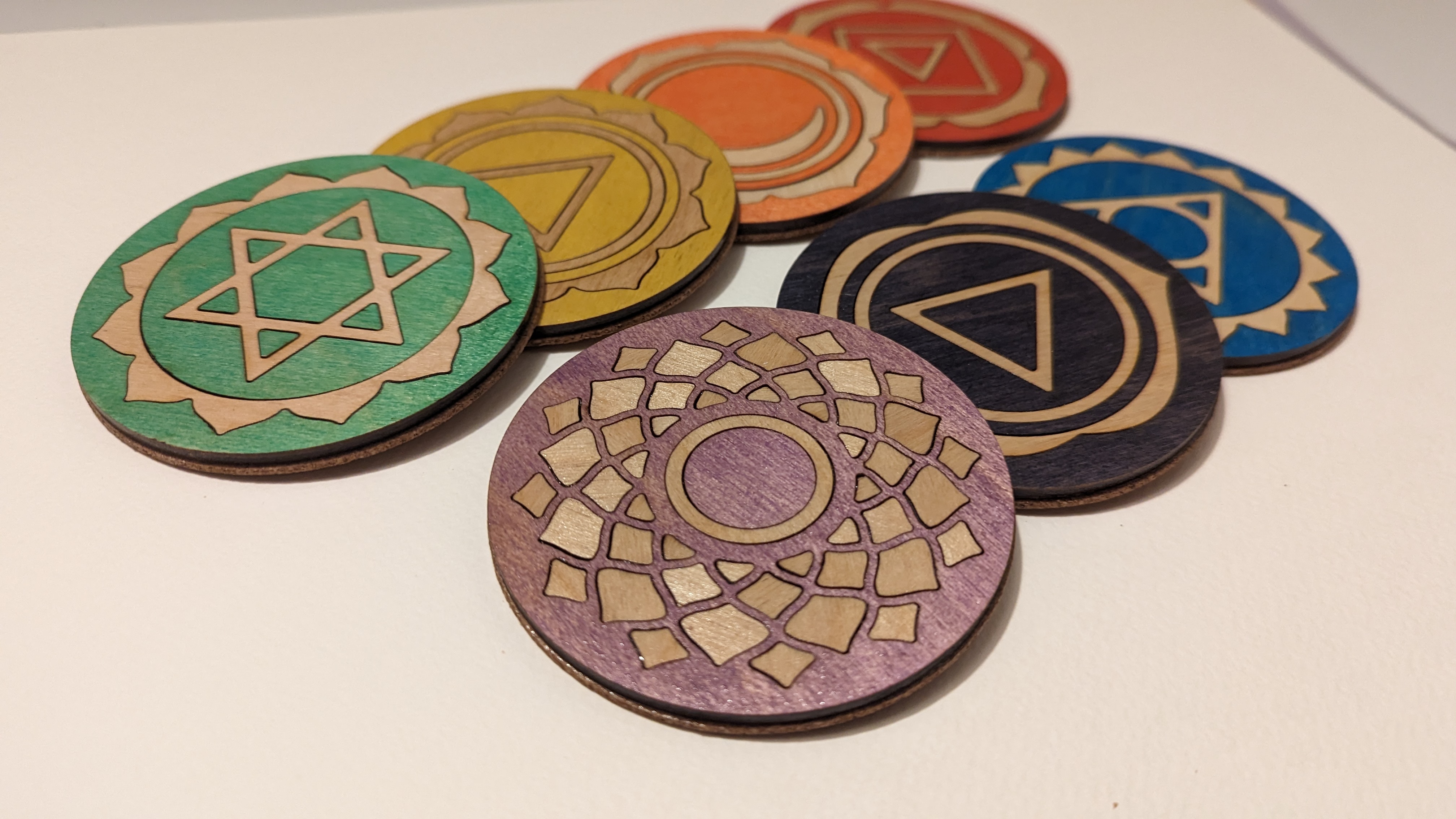 Chakra Coasters